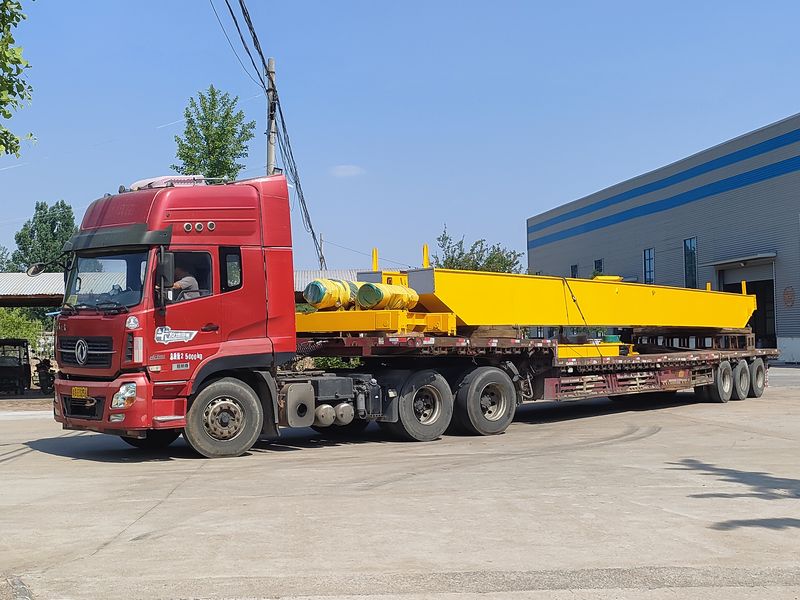 電動葫蘆橋式起重機(jī)  LH16/5t-16.4m 制作完成，發(fā)往湖南交付客戶使用。