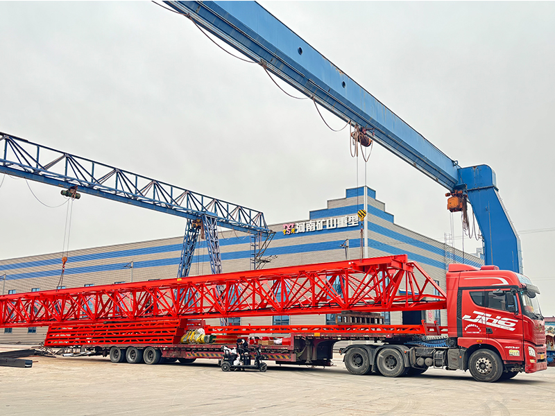 全花架龍門 MH10t-20m 制作完成  裝車發(fā)貨